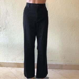 Black Jeans Denim Ralph Lauren Jeans Co. Women’s Size 12 Pants Straight Leg